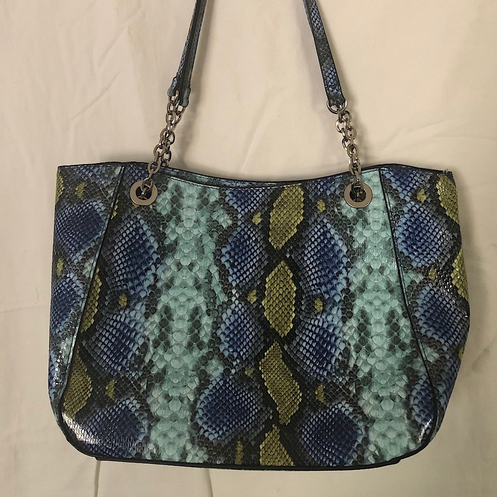 Snake skin purse